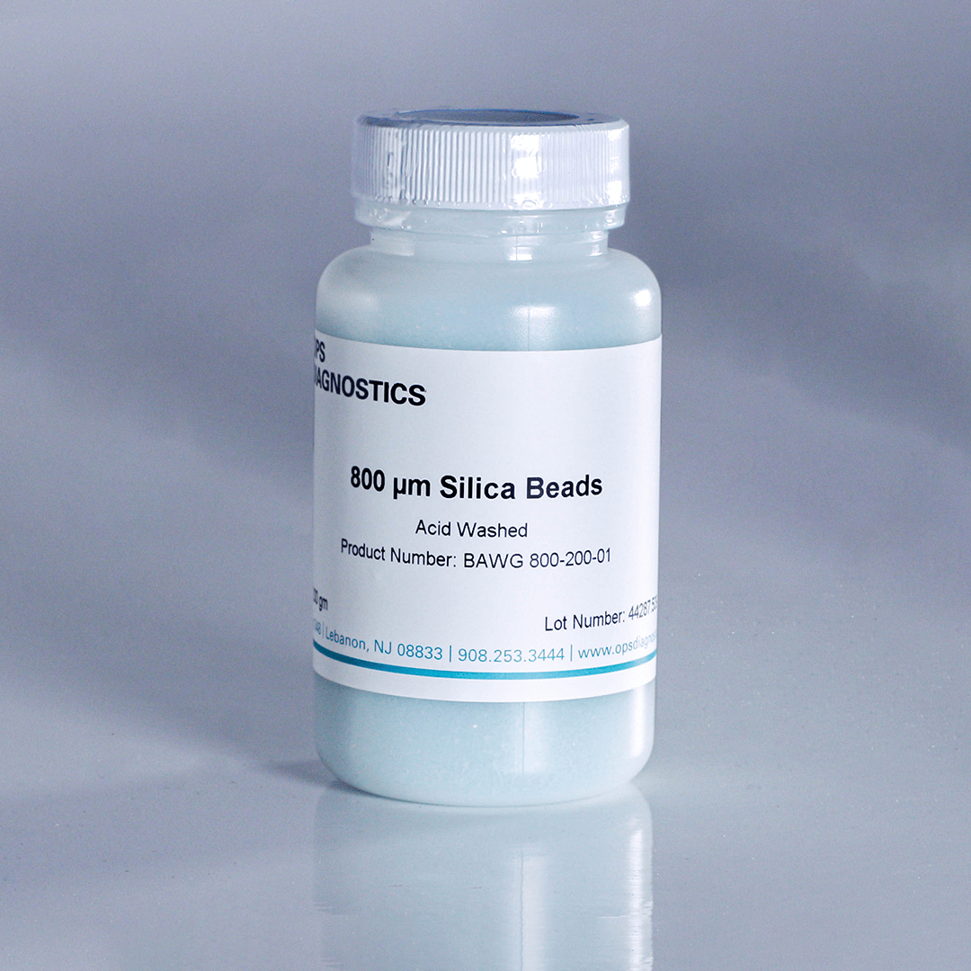 800 micron Acid Washed Silica Beads