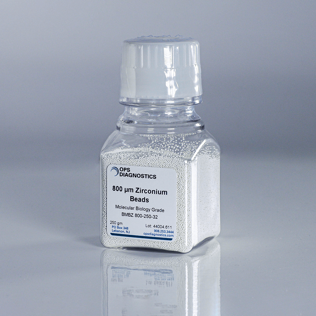 800 micron Molecular Biology Grade Zirconium Beads, 250 gm
