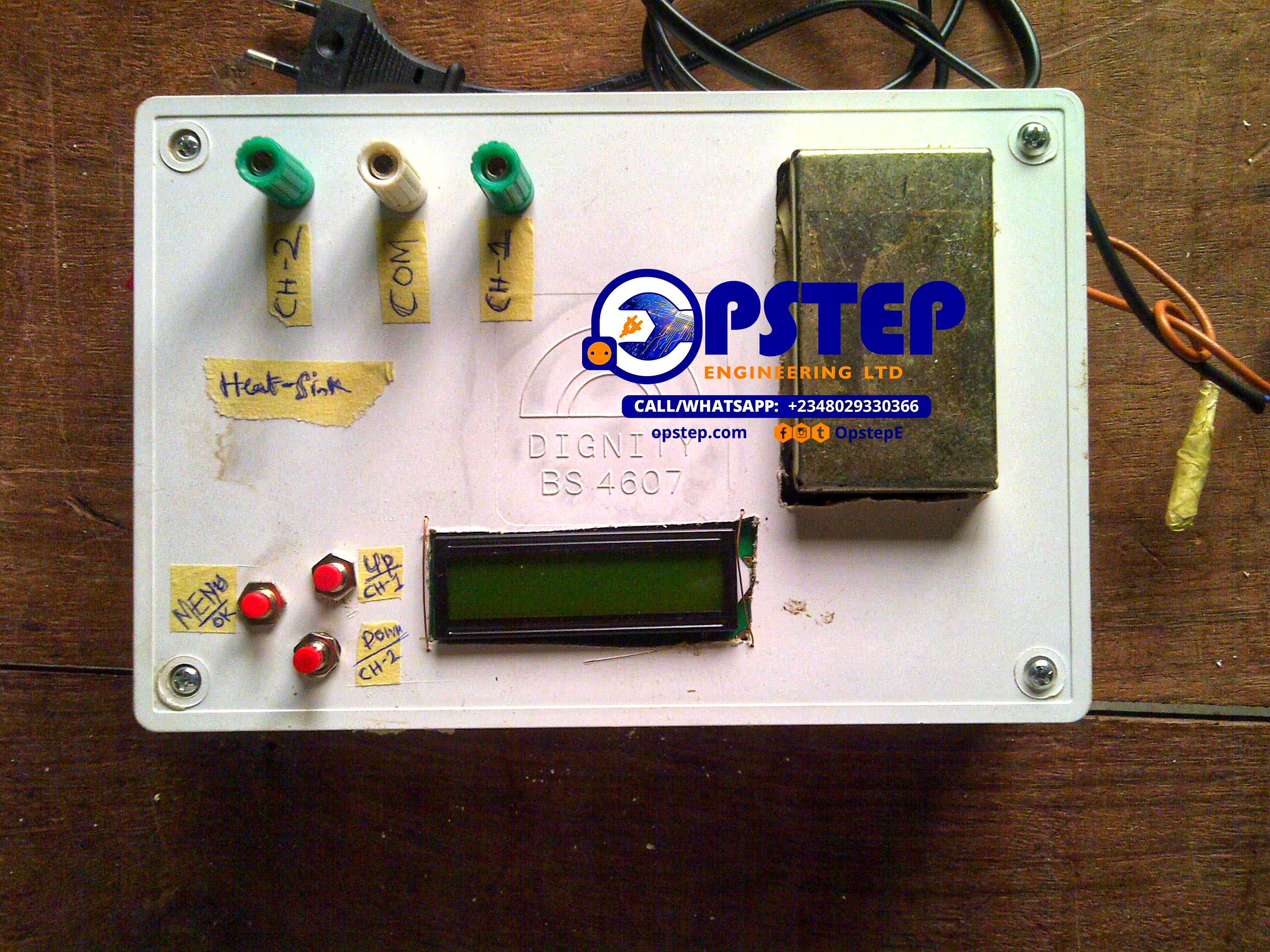 Digital Variable Power Supply (Two Channel) | Opstep