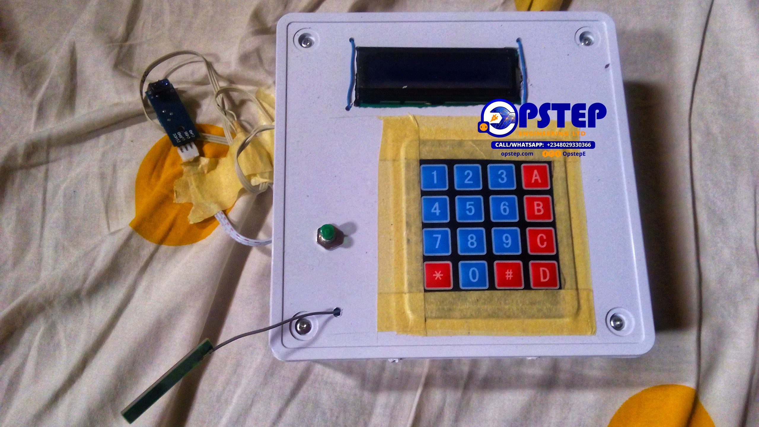 Automatic Letter Detector for Home Letter Box with Counter and SMS