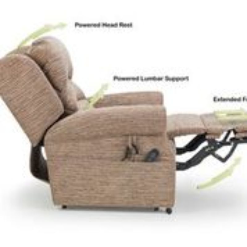 PRIDE Riser Recliner Armchairs DORCHESTER Opt4Mobility Mobility and