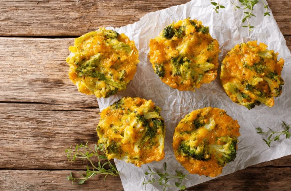 LEAN AND GREEN BROCCOLI CHEDDAR BREAKFAST BAKE Optavia Lean And Green