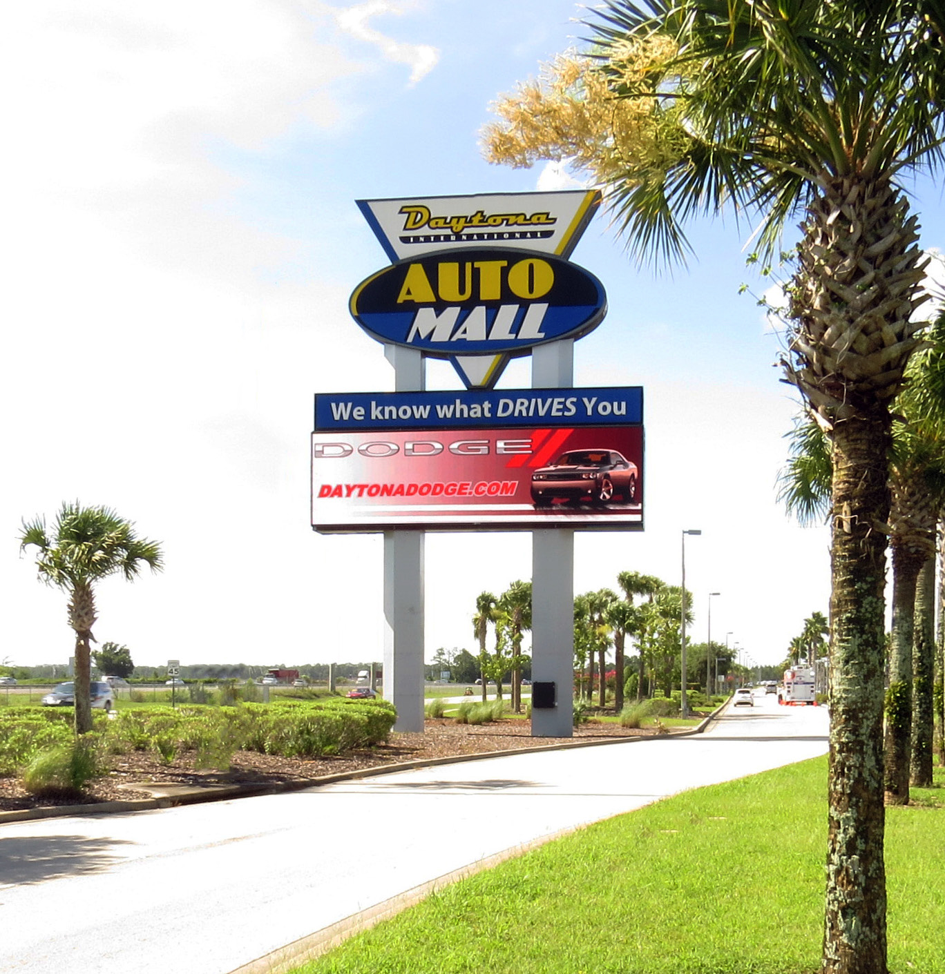 LED Sign Case Study Daytona Auto Mall Optec Displays Inc