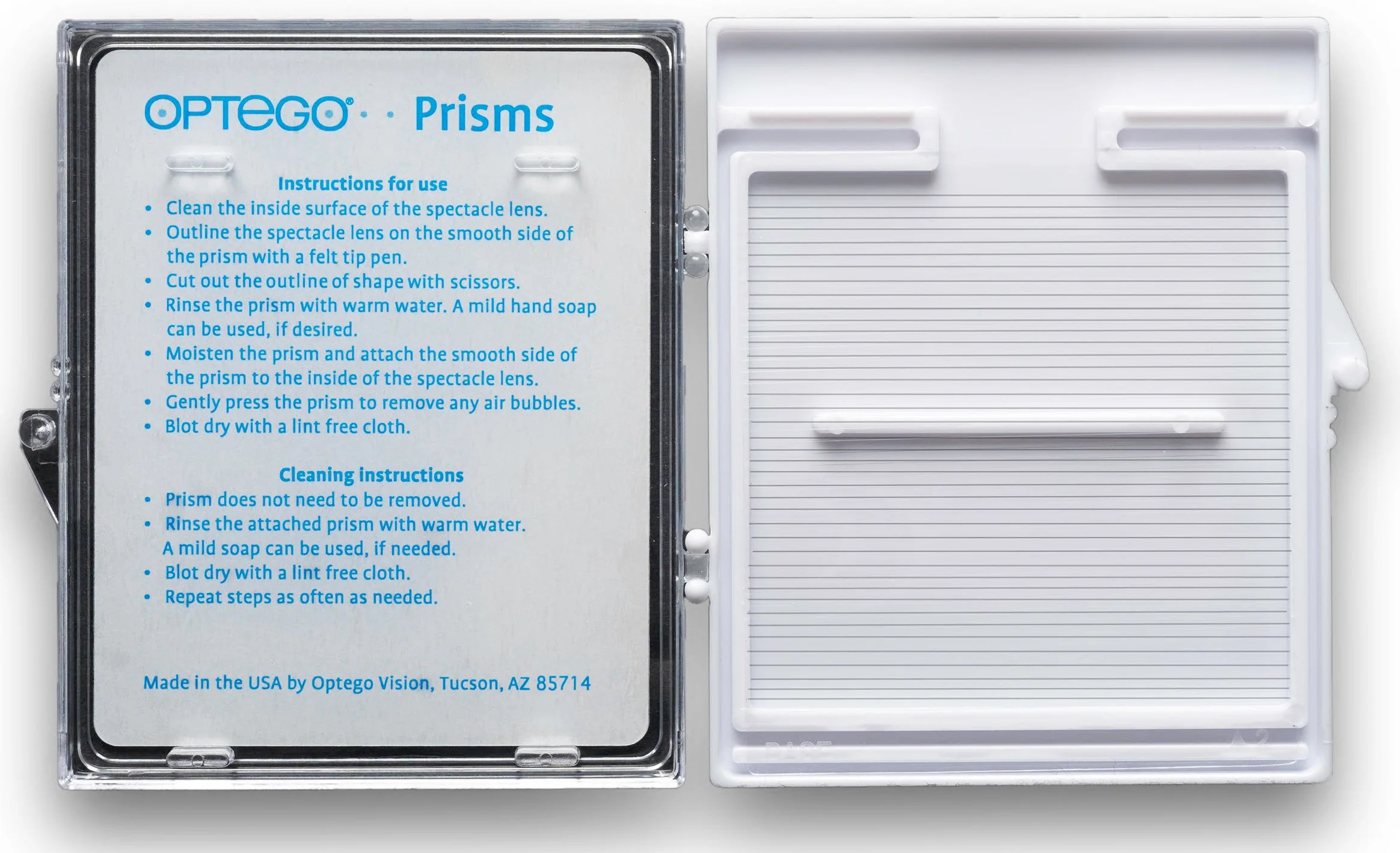 Optego Fresnel StickOn Prisms Optego Singapore