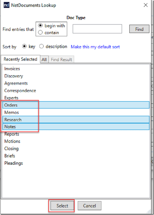 Learn how to send multiple files from different folders in NetDocuments