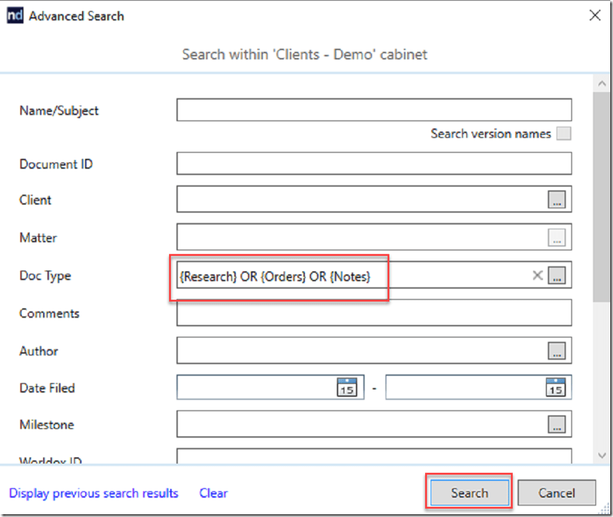 Learn how to send multiple files from different folders in NetDocuments