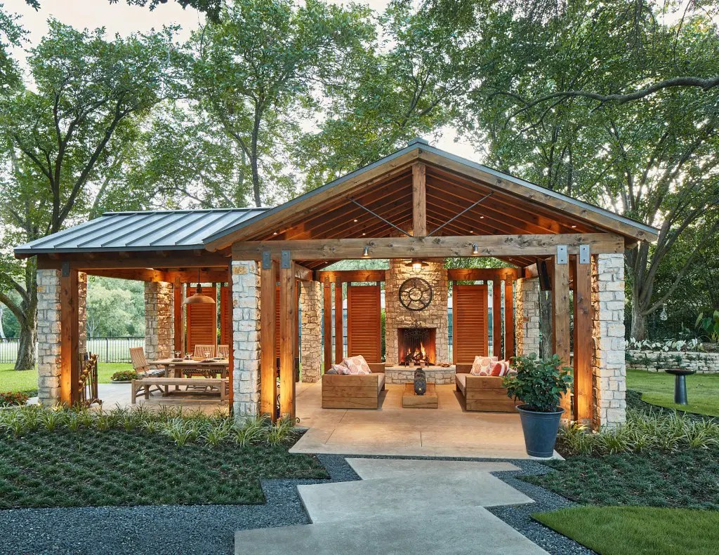 24 Magnificent Backyard Pavilion Ideas You Should Steal
