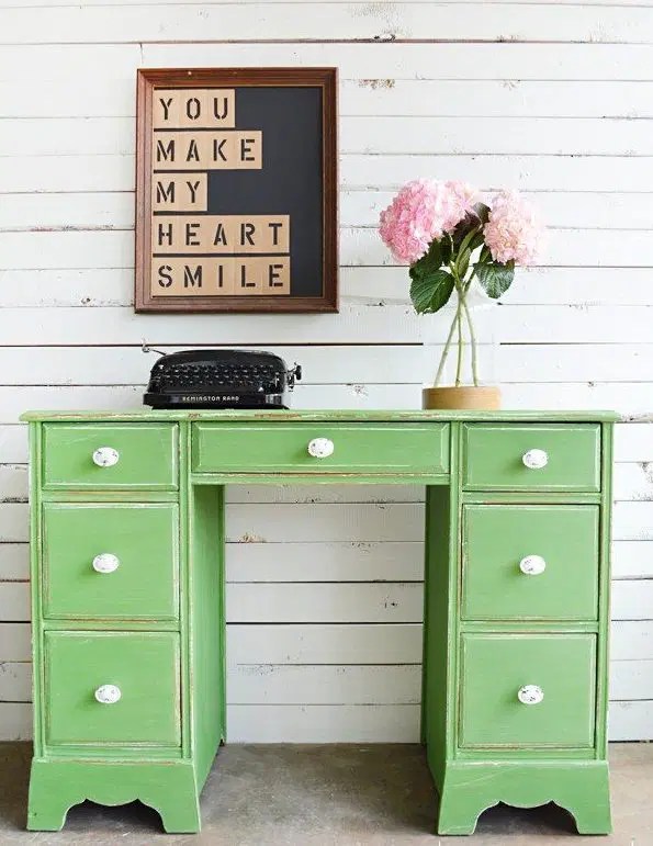 20 Marvelous Green Painted Furniture Ideas You'll Love