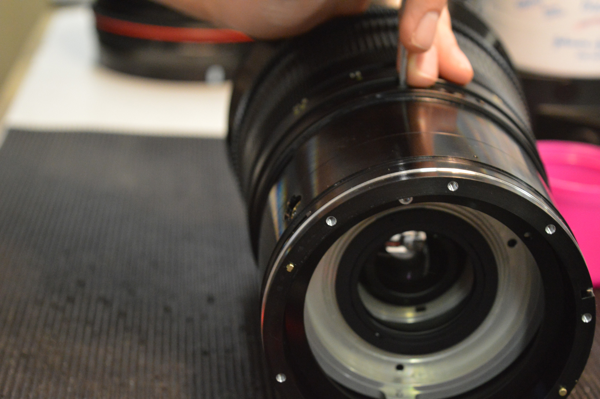 Lens Repair Optical Support