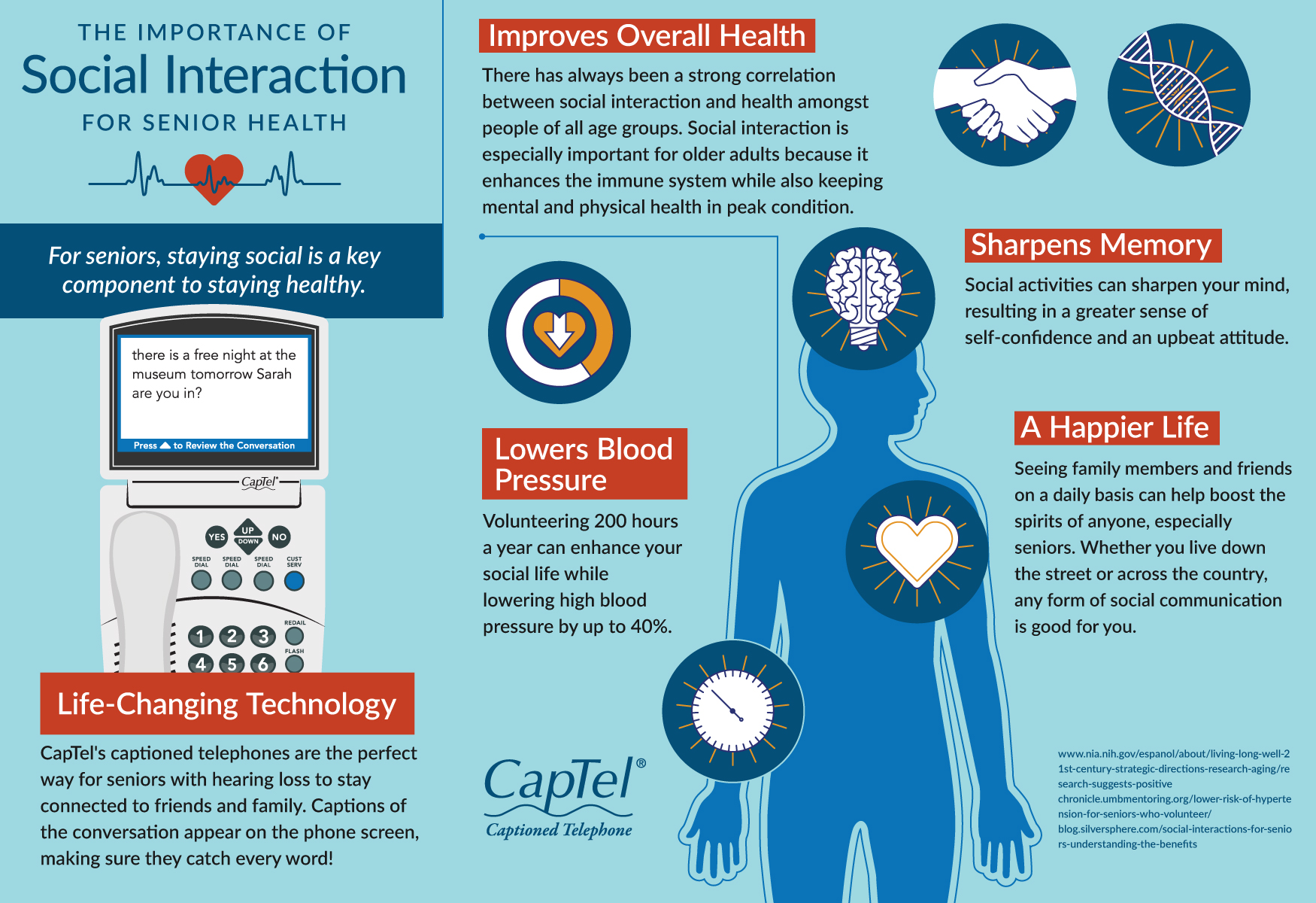 The importance of social interaction for senior health