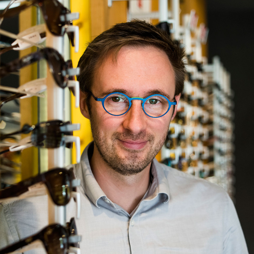 l'opticien — Le magasin