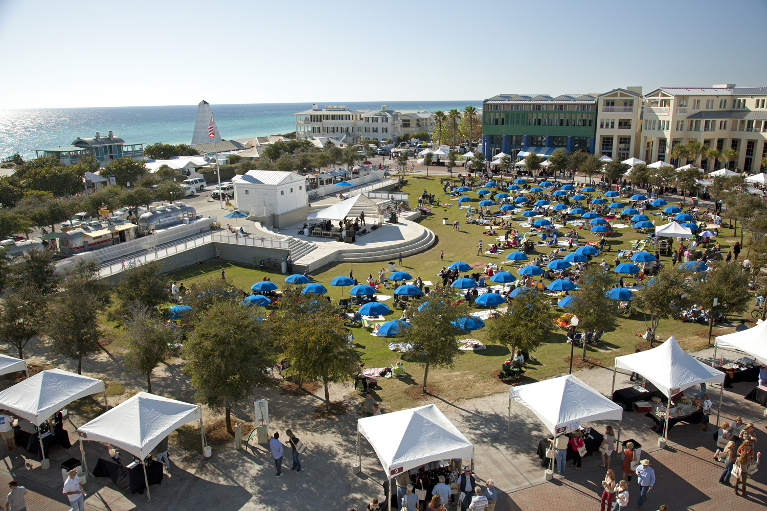 Seaside Town Square and Beachfront Master Plan Opticos Design
