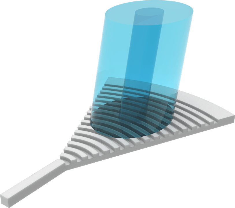 Grating coupler Ansys Optics