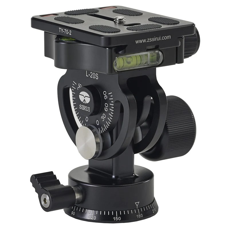 SIRUI L Series Monopod Pan & Tilt Heads W/QR Plate