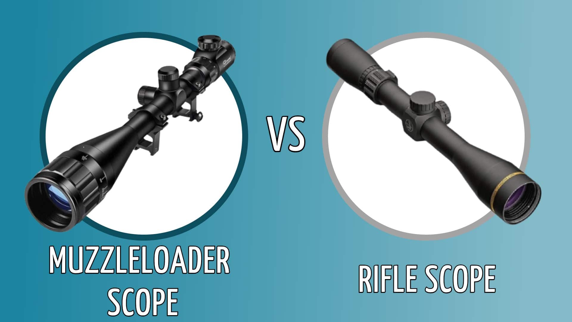 Muzzleloader Scope vs. Rifle Scope What’s the Difference? Optics Mag