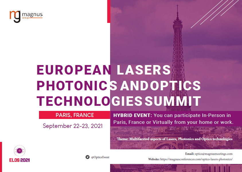 We’ve updated our Conference Brochure! 3rd Edition of European Lasers