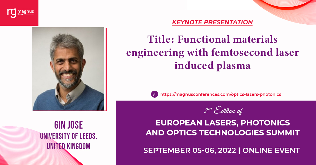 2nd Edition of European Lasers, Photonics and Optics Technologies