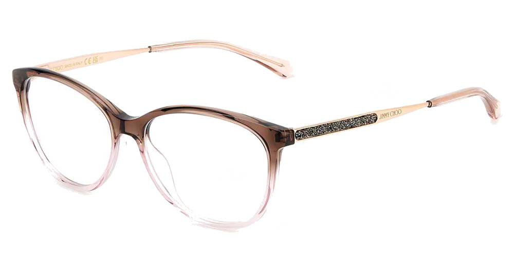 Jimmy Choo / JC379 / BRWNUDEB Shop Glasses Online Kapperman