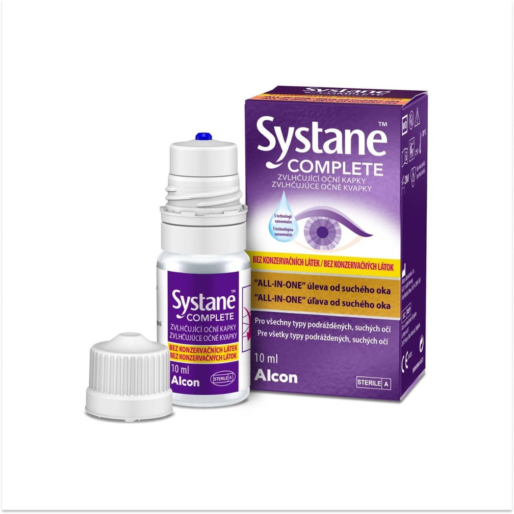 Oční kapky Systane COMPLETE Optika Dejvice a Optika Korunní