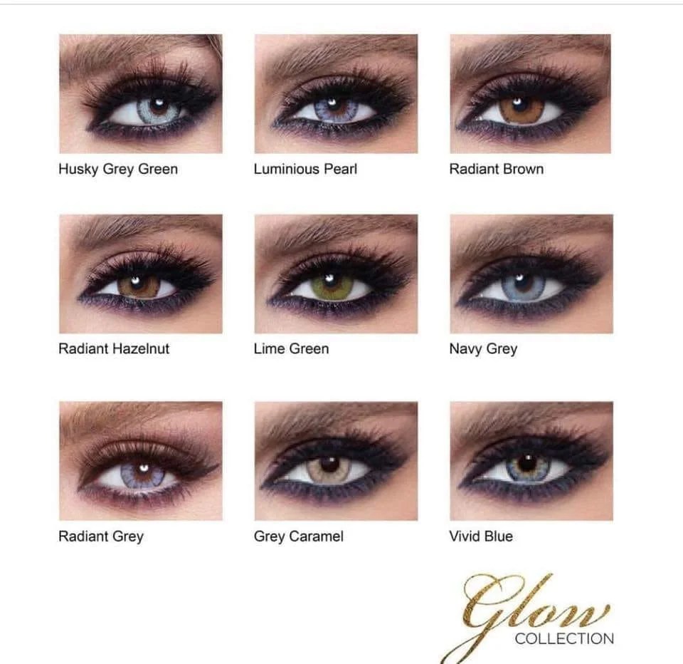 Bella Color Contact Lenses Glow Collection Optikers.pk