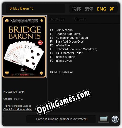 Trainer for Bridge Baron 15 v1.0.9 » Downloads from