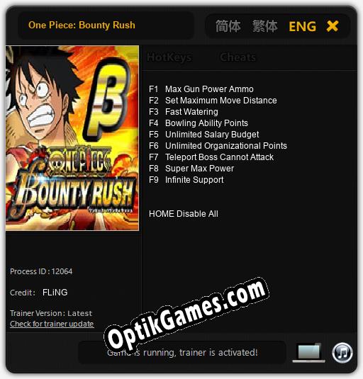 One Piece Bounty Rush Cheats, Trainer +9 FLiNG » Downloads from