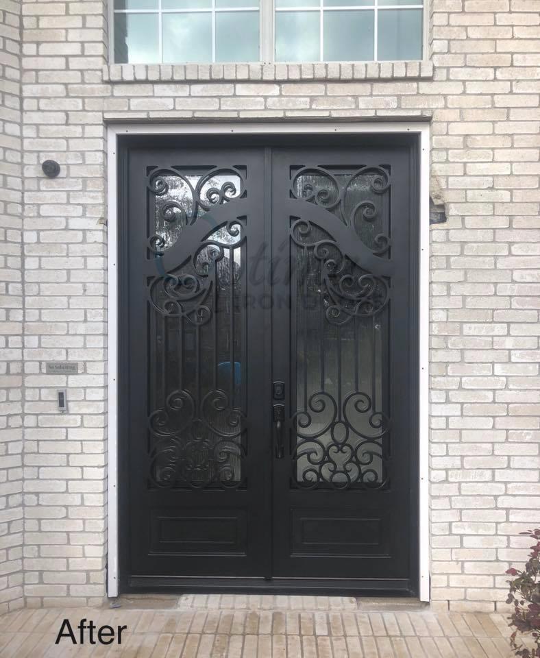 Gallery Optima Iron Doors Houston TX Wrought Iron Front Doors in