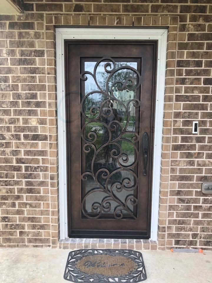 Gallery Optima Iron Doors Houston TX Wrought Iron Front Doors in Houston Largest Supply