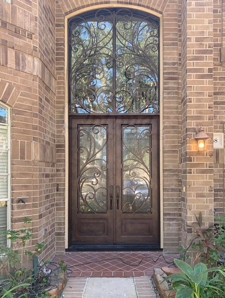 Gallery Optima Iron Doors Houston TX Wrought Iron Front Doors in Houston Largest Supply