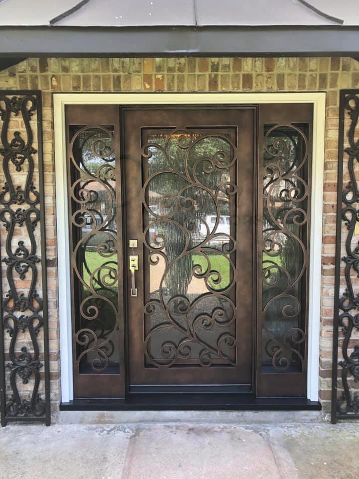 Gallery Optima Iron Doors Houston TX Wrought Iron Front Doors in
