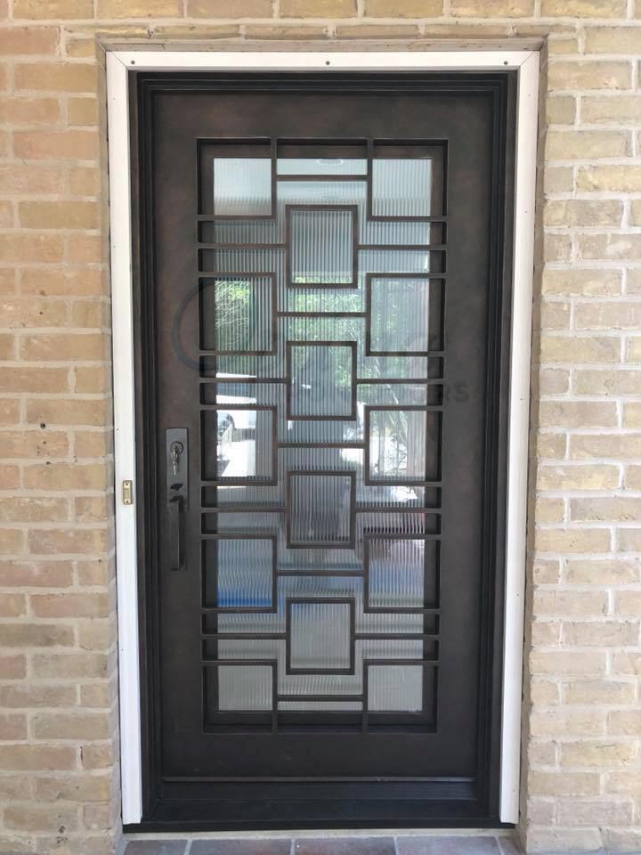 Gallery Optima Iron Doors Houston TX Wrought Iron Front Doors in