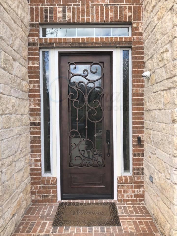 Gallery Optima Iron Doors Houston TX Wrought Iron Front Doors in