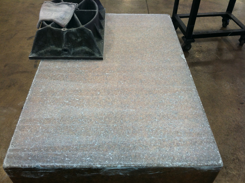 calibration and resurfacing service of granite surface plates