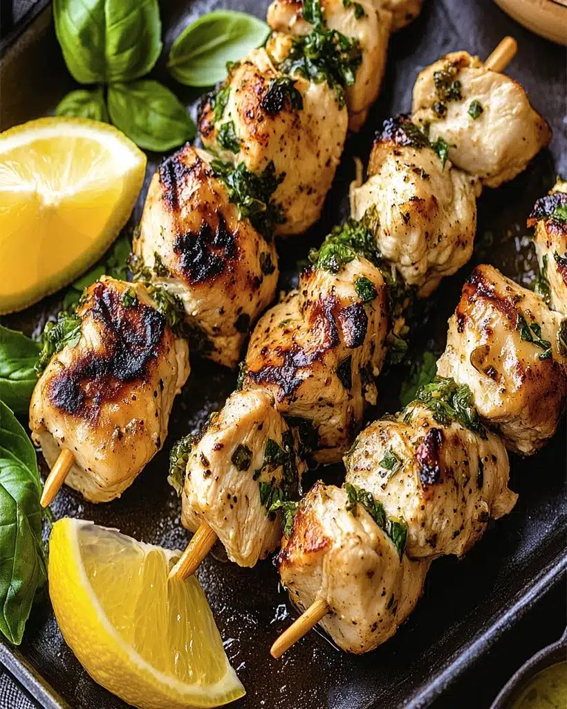 Lemon Basil Chicken Kebabs Fresh, Easy & Flavorful Recipe optimal