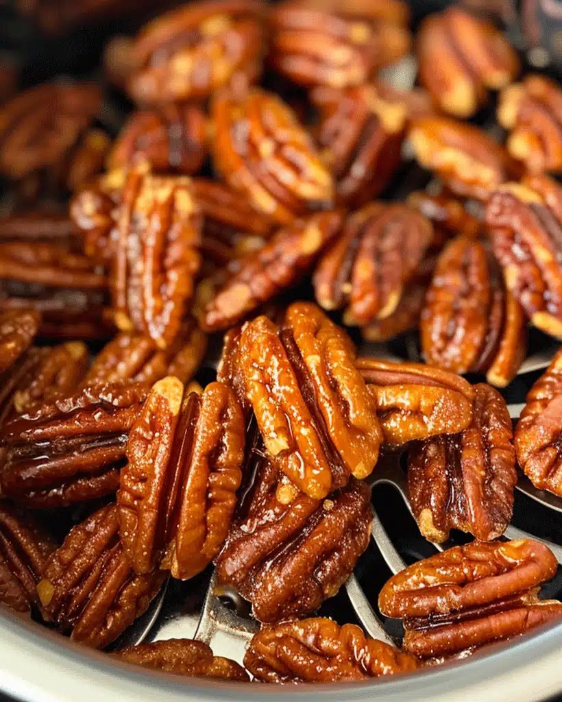 Air Fryer Candied Pecans Quick & Easy Sweet Treat optimal recipes