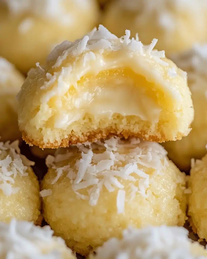 Coconut Cream Cheese Lemon Cookies Zesty & Creamy Treat optimal recipes