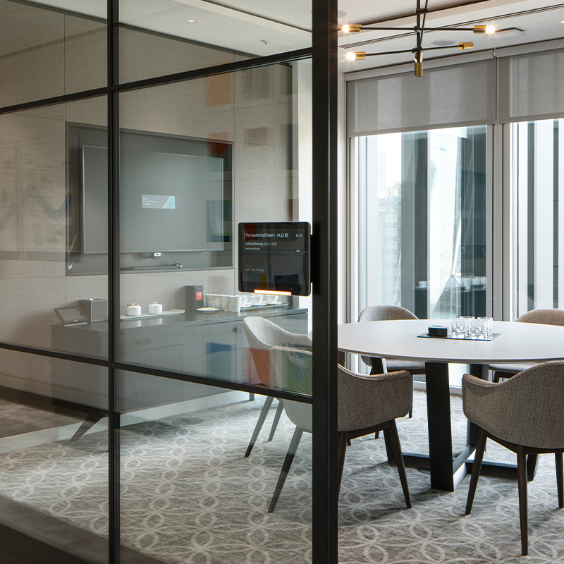 Glass Conference Room Walls Transparency and Conversation