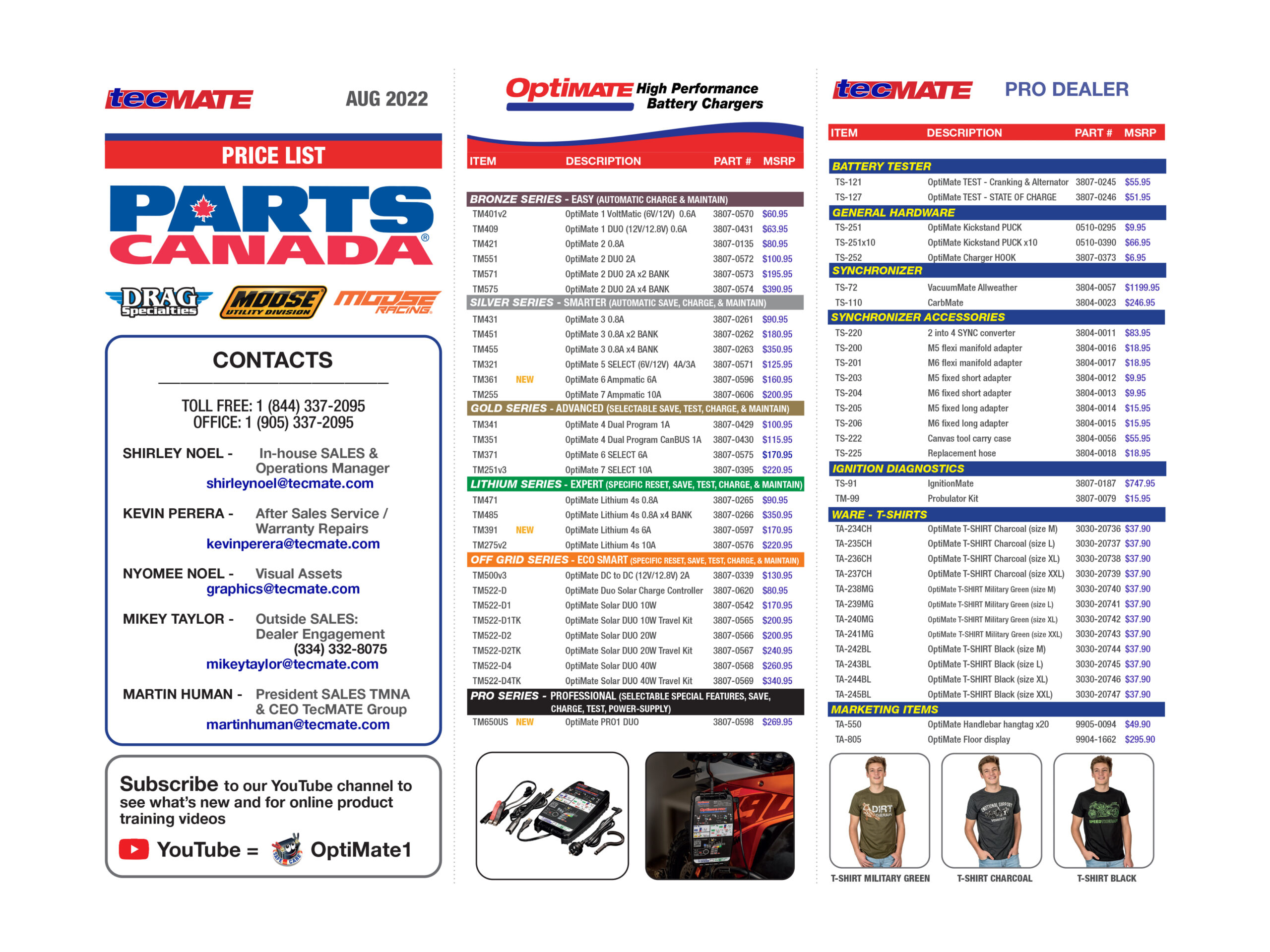 Parts Canada OptiMate