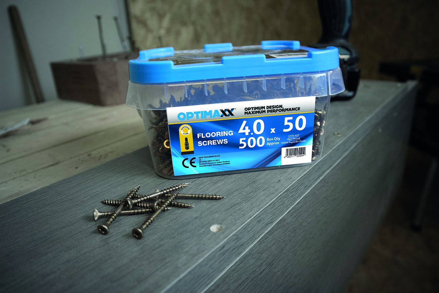 Optimaxx Flooring Screws Optimaxx