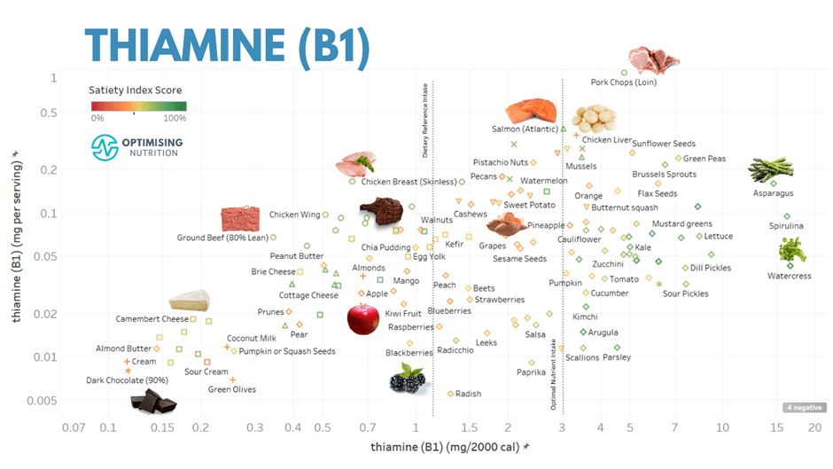 Vitamin B1 (Thiamine) Rich Foods & Recipes Optimising Nutrition