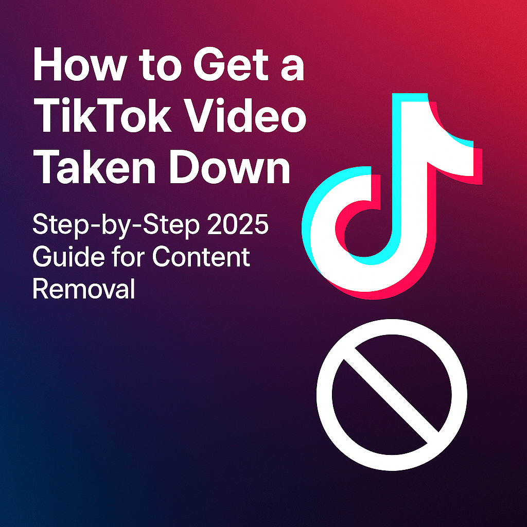 How to Get a TikTok Video Taken Down StepbyStep 2025 Guide for