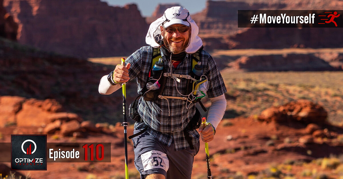Ep110 From OutofShape to Running a 240 mile Ultra Marathon with