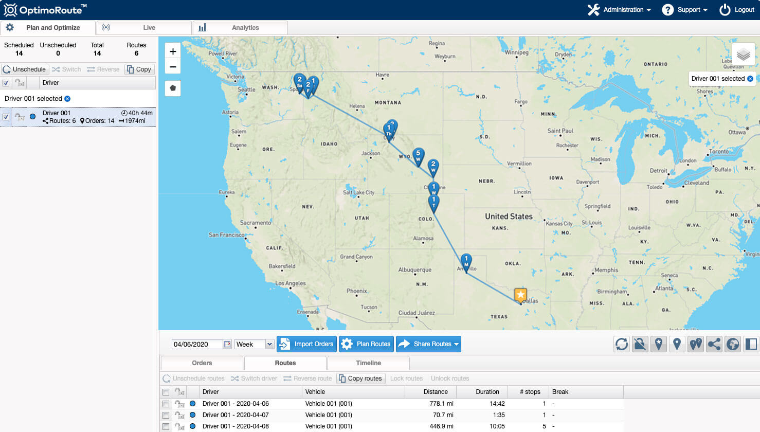 Truck Route Planning How to Optimize Your Driver’s Routes OptimoRoute