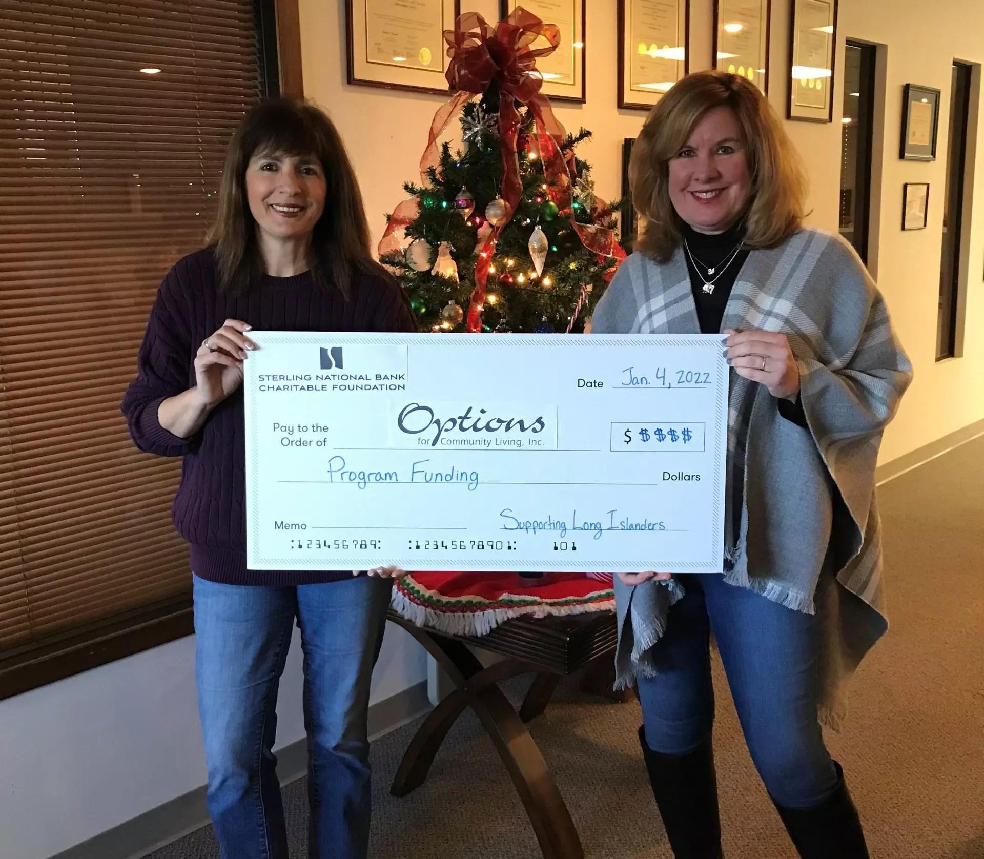 Sterling National Bank Charitable Foundation Helps Vulnerable Long