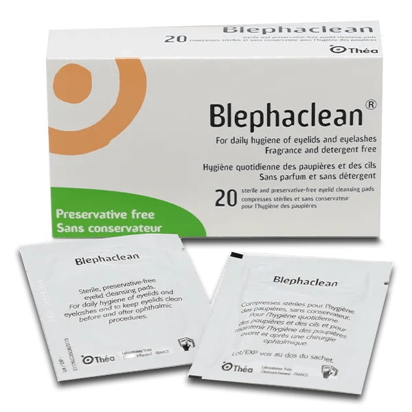 Blephaclean Eyelid Wipes Buy Online Optiview Eye Clinic