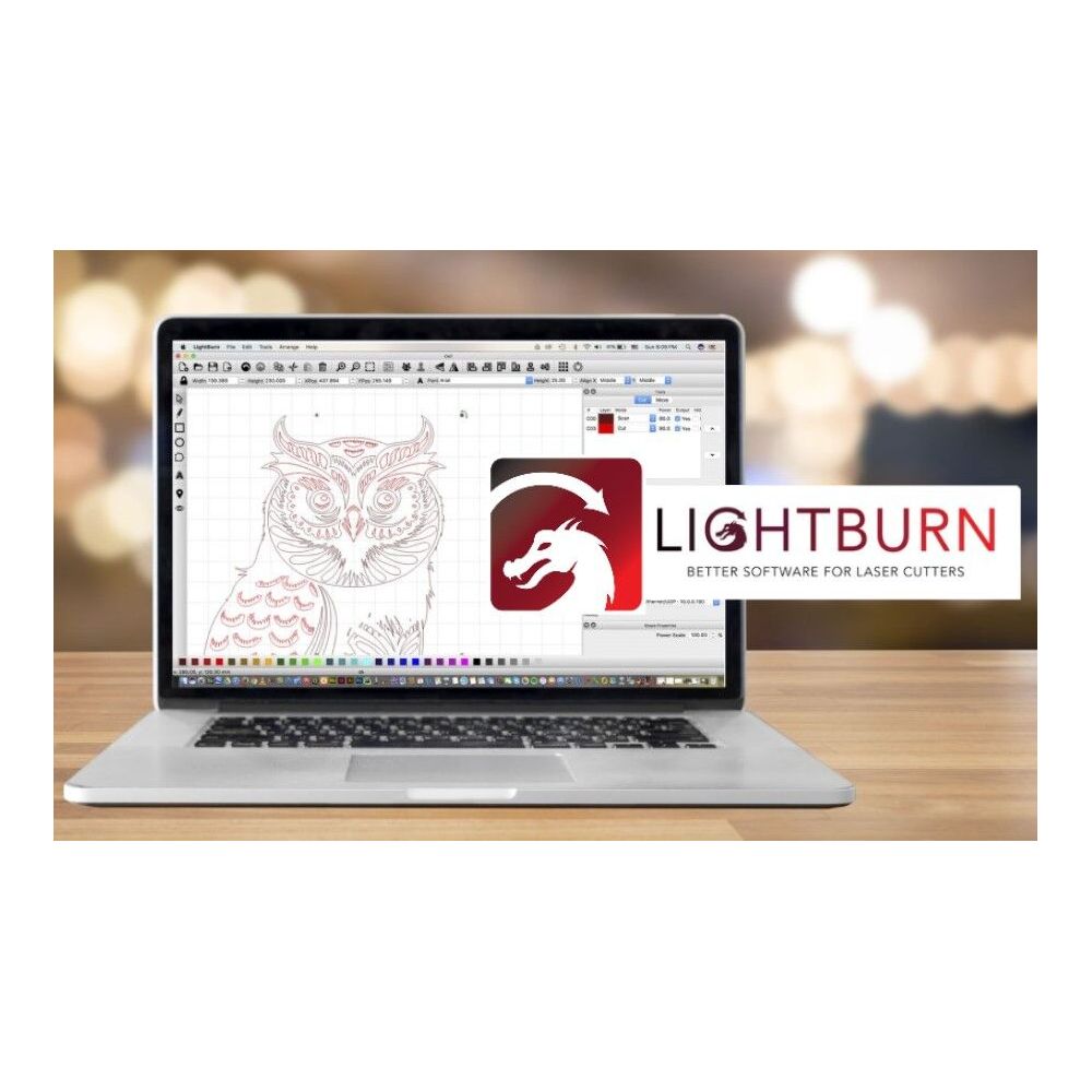 CNC Laser Software GCode Generator by Lightburn Perpetual