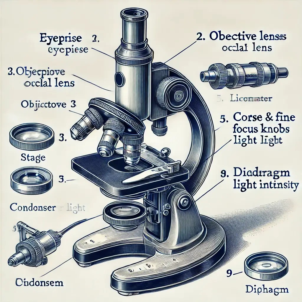 What are the parts of a microscope？ Optical Filter Fluorescence