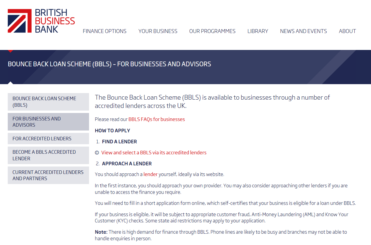 Apply For A Business Bounce Back Loan (BBBL) Optimum