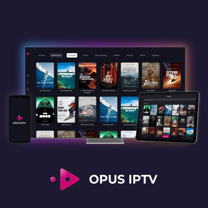 Stream Live TV like a Pro with Samsung Galaxy F62 and Opus IPTV Player