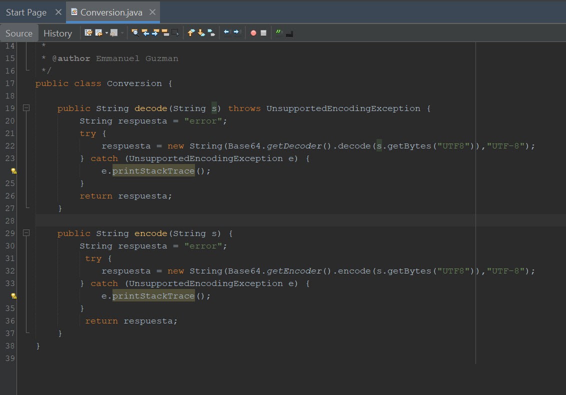 How to encode and decode a string to base64 in Java Oracle Middleware